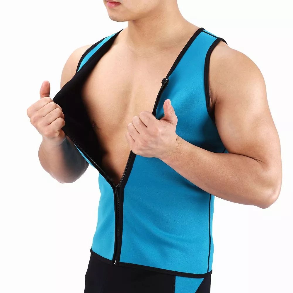 Sauna Sweat Waist Trainer Vest for Men